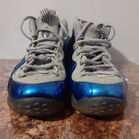 2013 Nike Air Foamposite One Men's Size 12 Yankee Sport Royal - Picture 1 of 9